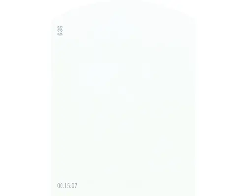 Farbmusterkarte G36 Off-White Farbwelt grün 9,5x7 cm