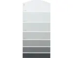 Hornbach Farbmusterkarte H10 Farbwelt grau 21x10 cm