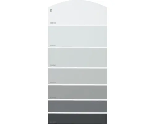 Farbmusterkarte H10 Farbwelt grau 21x10 cm