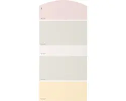 Farbmusterkarte J01 Farben für Körper, Geist & Seele - wohltuend & heilend 21x10 cm