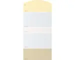 Hornbach Farbmusterkarte J02 Farben für Körper, Geist & Seele - wohltuend & heilend 21x10 cm
