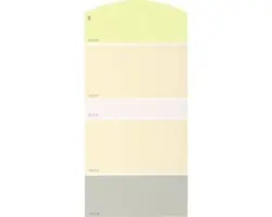 Farbmusterkarte J04 Farben für Körper, Geist & Seele - wohltuend & heilend 21x10 cm