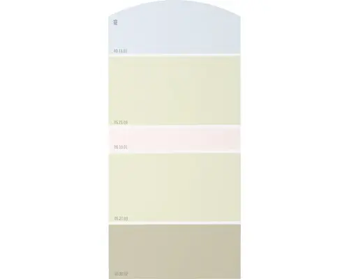 Farbmusterkarte J05 Farben für Körper, Geist & Seele - wohltuend & heilend 21x10 cm