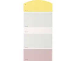 Farbmusterkarte J06 Farben für Körper, Geist & Seele - wohltuend & heilend 21x10 cm