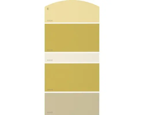 Farbmusterkarte J09 Farben für Körper, Geist & Seele - behaglich & entspannend 21x10 cm