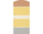 Hornbach Farbmusterkarte J10 Farben für Körper, Geist & Seele - behaglich & entspannend 21x10 cm