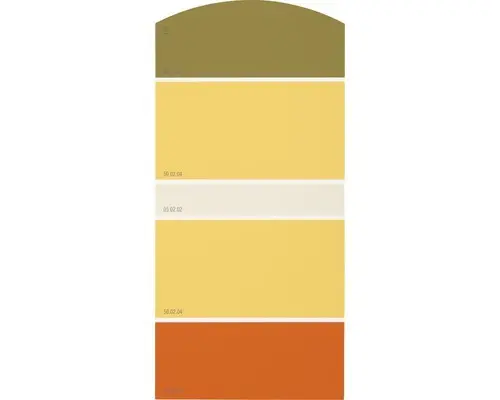 Farbmusterkarte J12 Farben für Körper, Geist & Seele - behaglich & entspannend 21x10 cm