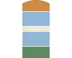 Farbmusterkarte J15 Farben für Körper, Geist & Seele - anregend & aufbauend 21x10 cm