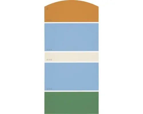 Farbmusterkarte J15 Farben für Körper, Geist & Seele - anregend & aufbauend 21x10 cm