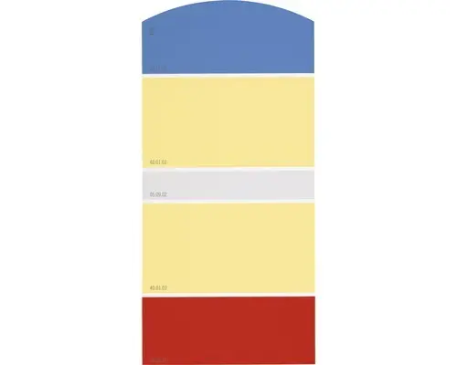 Farbmusterkarte J19 Farben für Körper, Geist & Seele - stimmungsvoll & aktivierend 21x10 cm