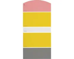 Farbmusterkarte J20 Farben für Körper, Geist & Seele - stimmungsvoll & aktivierend 21x10 cm