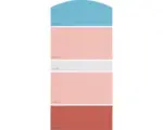 Hornbach Farbmusterkarte J22 Farben für Körper, Geist & Seele - stimmungsvoll & aktivierend 21x10 cm
