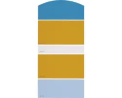 Farbmusterkarte J23 Farben für Körper, Geist & Seele - stimmungsvoll & aktivierend 21x10 cm