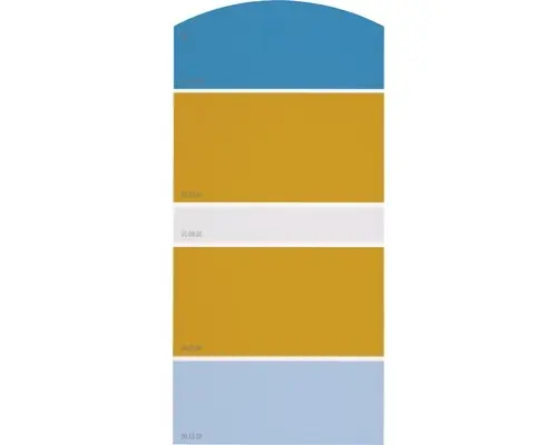 Farbmusterkarte J23 Farben für Körper, Geist & Seele - stimmungsvoll & aktivierend 21x10 cm