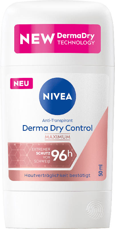 NIVEA Antitranspirant Deostick Derma Dry Control Maximum
