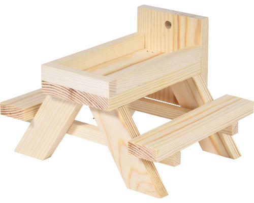 Futterstelle dobar Picknick Holz 15x15x12 cm