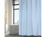 Hornbach Duschvorhang MSV Textil 120x200 cm light blue