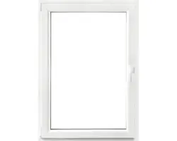 Kunststofffenster 1-flg. ARON Econ weiß/anthrazit 750x750 mm Links