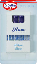 Dr. Oetker Aroma Rum, 4 x 2 ml