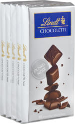 Chocoletti Noir Lindt , 5 x 100 g