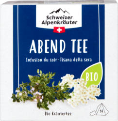Tisana della sera bio Erbe alpine svizzere, 14 g