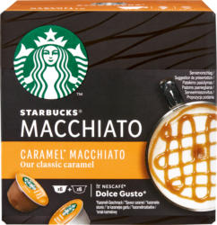 Capsules de café Caramel Macchiato Starbucks® by Nescafe® Dolce Gusto, 12 capsules