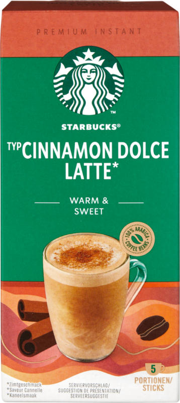Caffè istantaneo Cinnamon Dolce Latte Starbucks®, 117 g