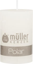 Bougie polaire Müller Kerzen, crème, 58 x 90 mm, 1 pièce