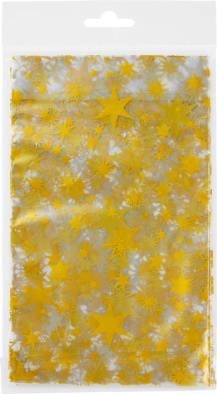 Stelle per decorazioni natalizie, 115 x 190 mm, 10 sacchetti