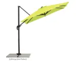 Hornbach Sonnenschirm Schneider Rhodos Junior 230 x 230 cm apfelgrün