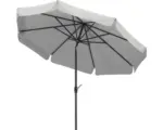 Hornbach Sonnenschirm Schneider Orlando Ø 270 cm silbergrau