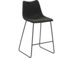 Hornbach Barhocker Mayer Sitzmöbel mySOLO 1175-K3-547 47x51x99 cm Gestell Stahl schwarz Sitz Kunstleder schwarz