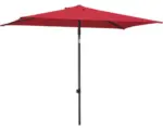 Hornbach Marktschirn Schneider Sevilla rechteckig 240 x 140 cm rot