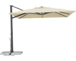 Hornbach Ampelschirm Schneider Rhodos Smart 300 x 300 cm natur