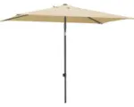 Hornbach Marktschirm Schneider Sevilla rechteckig 240 x 140 cm natur