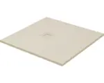 Hornbach Extraflache Duschwanne Kreta 90x90x2,6 cm Kunstmarmor beige