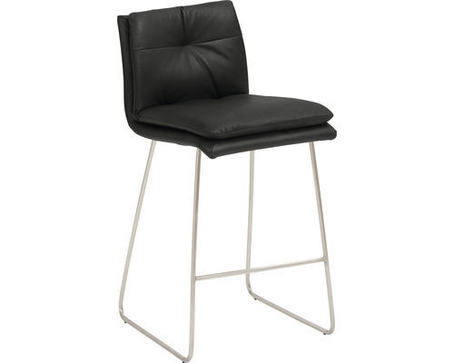 Barhocker Mayer Sitzmöbel 1231_K4_30480 48,5x51,5x90 cm Gestell edelstahl gebürstet Sitz Textilgewebe graphit