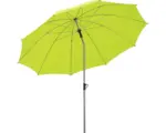 Hornbach Sonnenschirm Mittelstockschirm Schneider Locarno Ø 220 cm Polyester (PES) grün