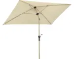 Hornbach Sonnenschirm Kurbelschirm Schneider Cordoba Ø 230 cm Polyester (PES) natur