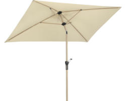 Sonnenschirm Kurbelschirm Schneider Cordoba Ø 230 cm Polyester (PES) natur