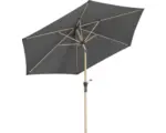 Hornbach Sonnenschirm Kurbelschirm Schneider Cordoba Ø 270 cm Polyester (PES) anthrazit