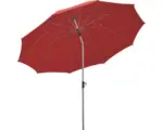 Hornbach Sonnenschirm Mittelstockschirm Schneider Locarno Ø 220 cm Polyester (PES) rot