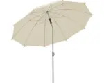 Hornbach Sonnenschirm Mittelstockschirm Schneider Locarno Ø 220 cm Polyester (PES) natur
