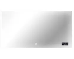 LED-Lichtspiegel Cordia SMART LINE 120x65 cm silber