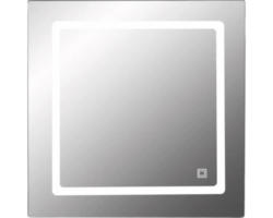 LED-Lichtspiegel Cordia MODERN LINE 60x65 vm alufarben silber