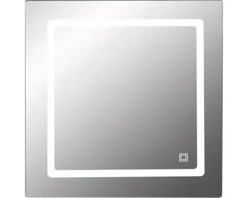 LED-Lichtspiegel Cordia MODERN LINE 60x65 vm alufarben silber