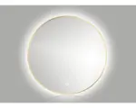 Hornbach LED-Lichtspiegel Cordia ROUND LINE BACKLIGHT Ø 80 cm gold