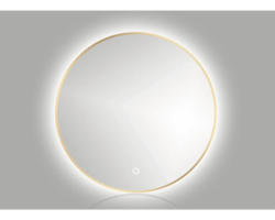 LED-Lichtspiegel Cordia ROUND LINE BACKLIGHT Ø 80 cm gold