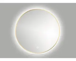 LED-Lichtspiegel Cordia ROUND LINE BACKLIGHT Ø 80 cm gold