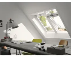 VELUX Schwingfenster INTEGRA Solar GGU CK04 006630 ENERGIE PLUS 55x98 cm inkl. Funkwandschalter